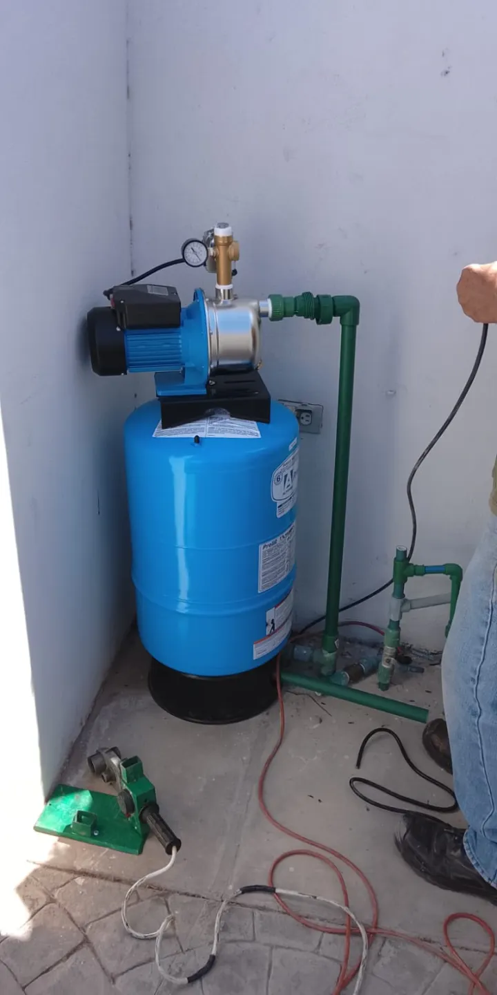 Instalación de nuevo Hidroneumático