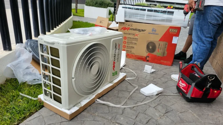 Instalación de MiniSplit 2 TON en Gym