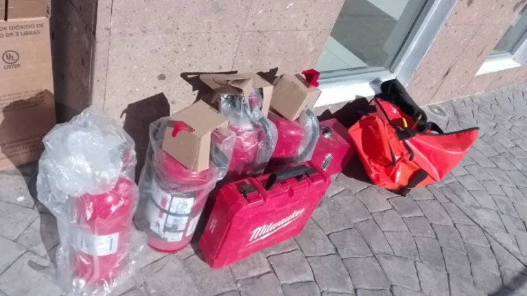 Instalación de Extintores y señalamientos